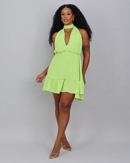 VESTIDO CURTO LISO 11-331