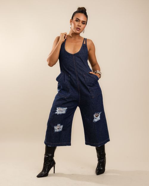 MACACÃO JEANS 400