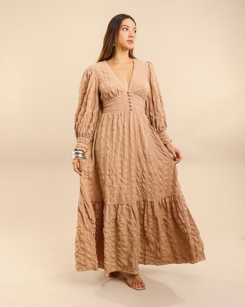 VESTIDO LONGO LISO 11-326