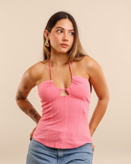 BLUSA FRENTE UNICA C/AMARRAÇÃO 43716