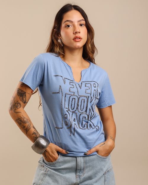 T SHIRT C/BORDADO 43629