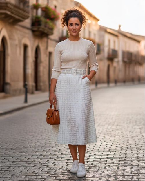 SAIA MIDI BORDADA 42-730