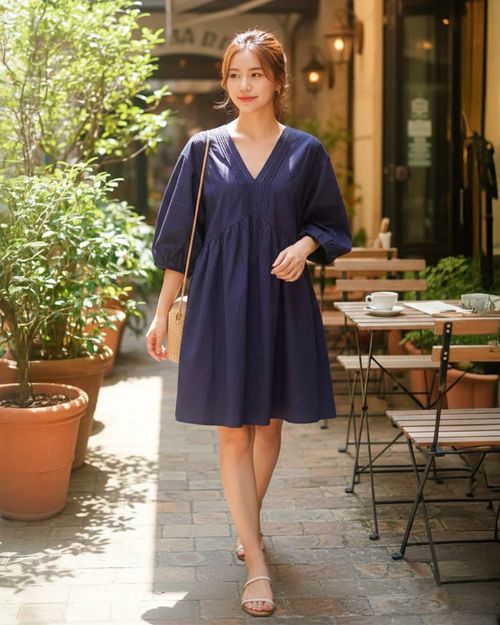 VESTIDO CURTO C\PREGA 11-33155