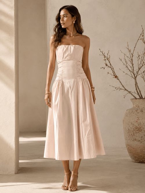 VESTIDO MID FRANZIDO