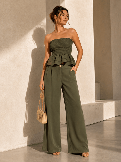 CONJUNTO CALÇA - ELASTEX